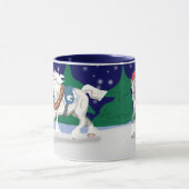 Feiertags-Entwurfs-PferdeTasse Tasse (Zentrum)