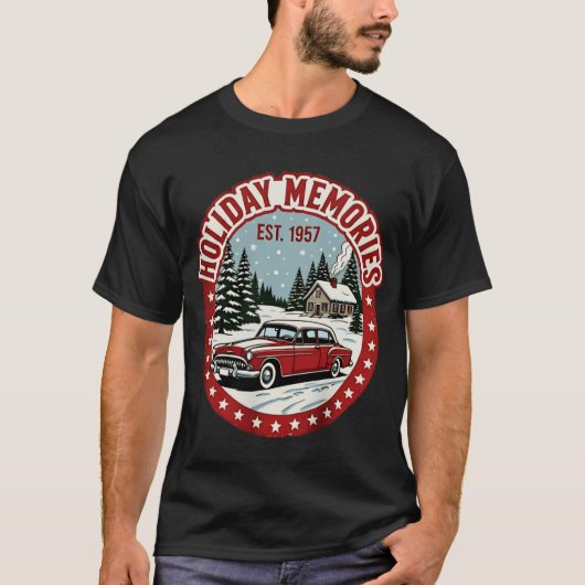 Feiertags-Erinnerungen T-Shirt (Vorderseite)