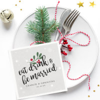 Feiertags Essen Trinken und Heiraten Weihnachtsbee
