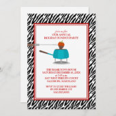 Feiertags-Fondue-Party Einladungen (Vorne/Hinten)