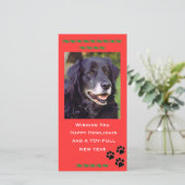 Feiertags-Foto-Karte Feiertagskarte (Stehend Vorderseite)