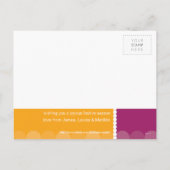 FEIERTAGS-FOTO-POSTKARTE:: goodcheer 4P Feiertagspostkarte (Rückseite)