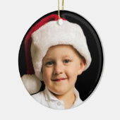 Feiertags-Foto-Verzierung Keramikornament (Links)