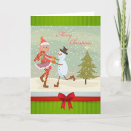 Feiertags-Füße Feiertagskarte