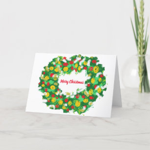 Feiertags-G-Karte : Frohe Weihnachten