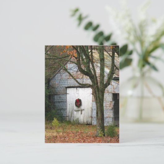 Feiertags-Geist Feiertagspostkarte (Stehend Vorderseite)