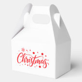 Feiertags-Geschenkbox Geschenkschachtel (Rückseite)