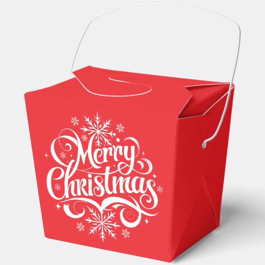 Feiertags-Geschenkbox Geschenkschachtel (Vorderseite)