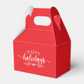 Feiertags-Geschenkbox Geschenkschachtel (Rückseite)