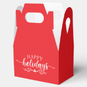 Feiertags-Geschenkbox Geschenkschachtel (Geöffnet)