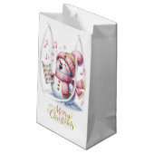 Feiertags-Geschenktasche Kleine Geschenktüte (Rückseite Schrägansicht)