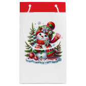 Feiertags-Geschenktasche Kleine Geschenktüte (Rückseite)