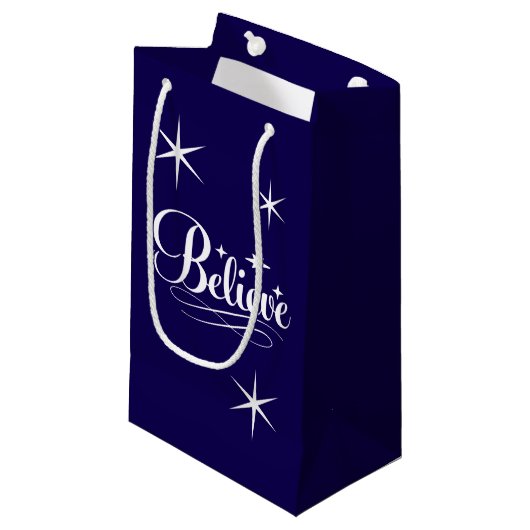 Feiertags-Geschenktasche Kleine Geschenktüte (Vorderseite Schrägansicht)