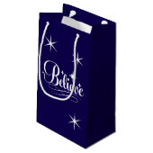 Feiertags-Geschenktasche Kleine Geschenktüte (Rückseite Schrägansicht)