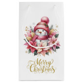 Feiertags-Geschenktasche Kleine Geschenktüte (Rückseite)