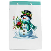 Feiertags-Geschenktasche Mittlere Geschenktüte (Vorderseite)