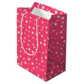 Feiertags-Geschenktasche Mittlere Geschenktüte (Rückseite Schrägansicht)