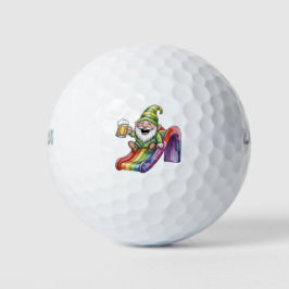 Feiertags-Golfbälle - St. Patrick's Regenbogenruts Golfball