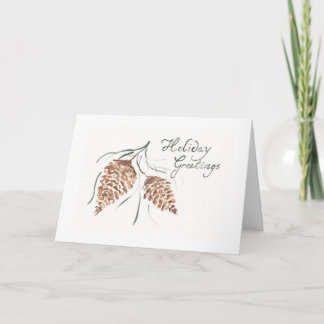 Feiertags-Gruß Feiertagskarte