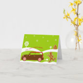 Feiertags-Gruß-Karte Karte (Gelbe Blume)