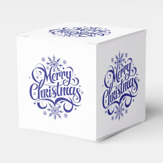 Feiertags-Gunst-Geschenkbox Geschenkschachtel (Vorderseite)