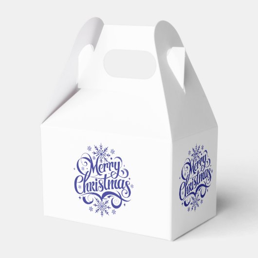 Feiertags-Gunst-Geschenkbox Geschenkschachtel (Vorderseite)