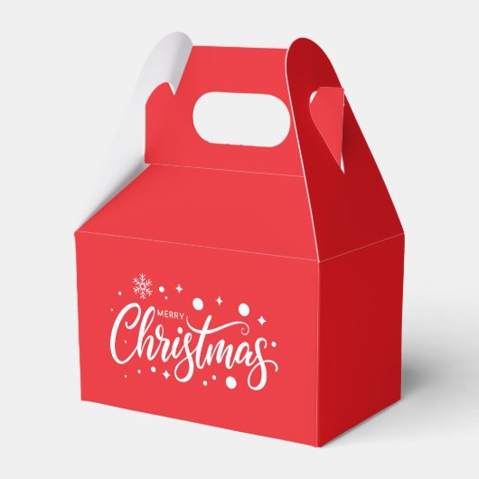 Feiertags-Gunst-Geschenkbox Geschenkschachtel (Vorderseite)
