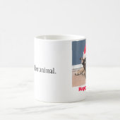 Feiertags-Hund Kaffeetasse (Mittel)