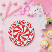 Feiertags-Karamell-Papierteller Pappteller (Party)