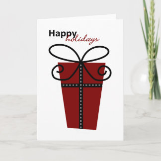 Feiertags-Karte Feiertagskarte