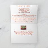 Feiertags-Karten-Rezept Feiertagskarte (Innenseite)