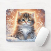 Feiertags-Kätzchen-Mauspad Mousepad (Mit Mouse)