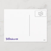 Feiertags-Katzen-Postkarte Feiertagspostkarte (Rückseite)