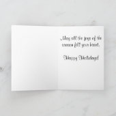 Feiertags-Kavalier Feiertagskarte (Innenseite)