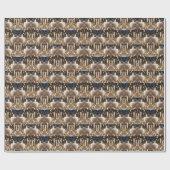 Feiertags-Kerzen Feiertags-Geschenkpapier Geschenkpapier (Flach)