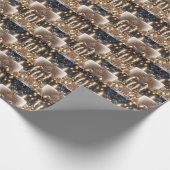 Feiertags-Kerzen Feiertags-Geschenkpapier Geschenkpapier (Ecke)