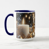 Feiertags Kerzen Feiertags Tasse (Links)