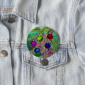 Feiertags-Kiefern-Dekor Button (Beispiel)