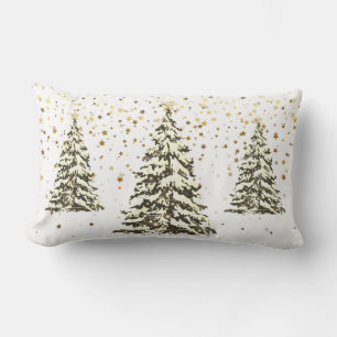 Feiertags-Kissen-Weihnachtsbäume Lendenkissen