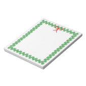 Feiertags-Kranz-Notizblock Notizblock (Rotiert)