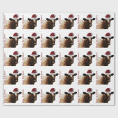Feiertags-Kuh Geschenkpapier (Flach)
