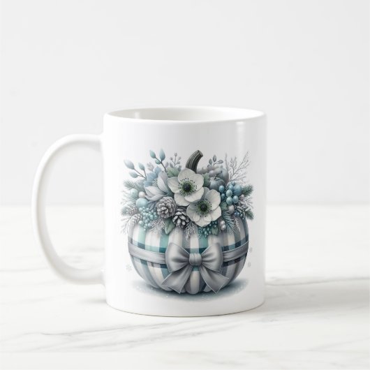 Feiertags-Kürbis Kaffeetasse (Links)