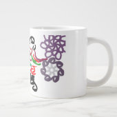 Feiertags-Kuss  Jumbo-Tasse (Rechts)