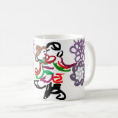 Feiertags-Kuss Kaffeetasse (VorderseiteRechts)