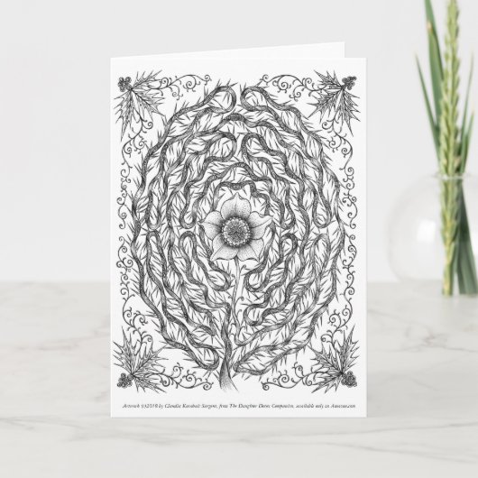 Feiertags-Labyrinth 2018 Feiertagskarte (Vorderseite)