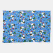 Feiertags-Lama-Verrücktheit Handtuch (Horizontal)