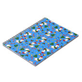 Feiertags-Lama-Verrücktheit Notizblock (Linke Seite)