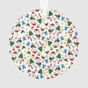 Feiertags-Lama-Verrücktheit Ornament