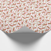 Feiertags-Lebkuchen Geschenkpapier (Ecke)