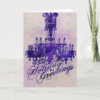 Feiertags-Leuchter Feiertagskarte